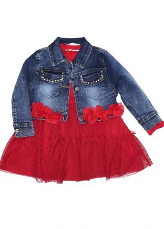 Baby Rose Комплект для девочки жакет и платье 3511