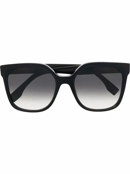 Fendi Eyewear солнцезащитные очки в массивной оправе