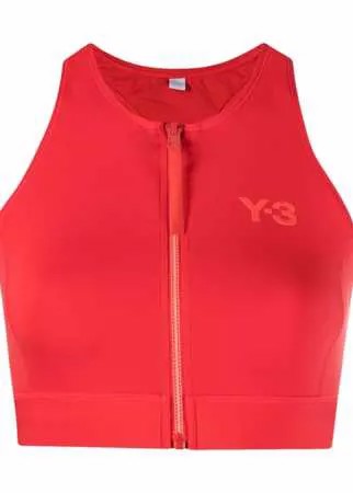 Y-3 укороченный топ на молнии
