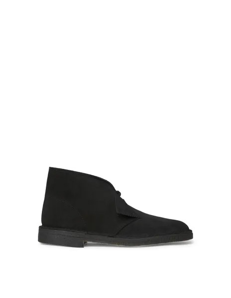 Замшевые ботинки дезерты Clarks, цвет Black Suede