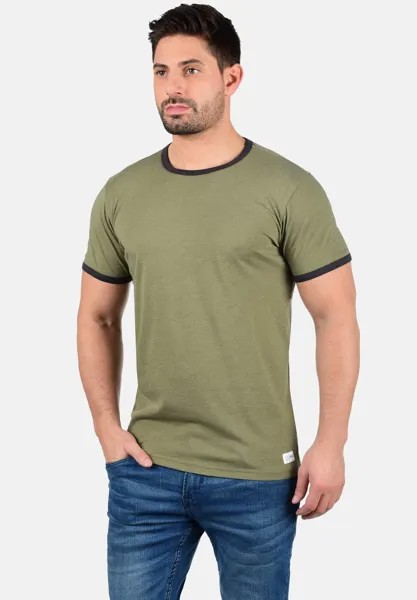 Футболка с принтом SDMANOLDO Solid, цвет ivy green