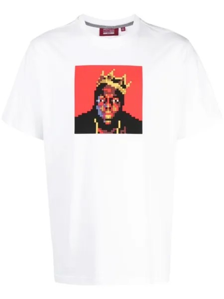 Mostly Heard Rarely Seen 8-Bit футболка Biggie с аппликацией, белый