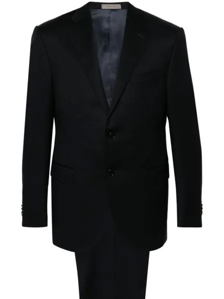 Corneliani однобортный костюм, синий