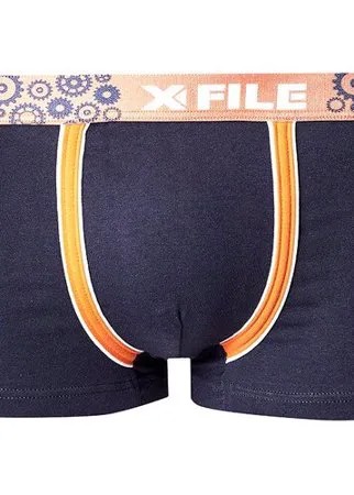 Трусы X-File, размер 5-XL, синий