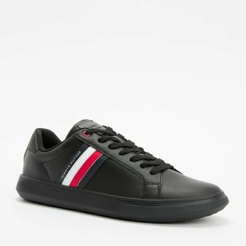 Кеды TOMMY HILFIGER, размер 43, черный