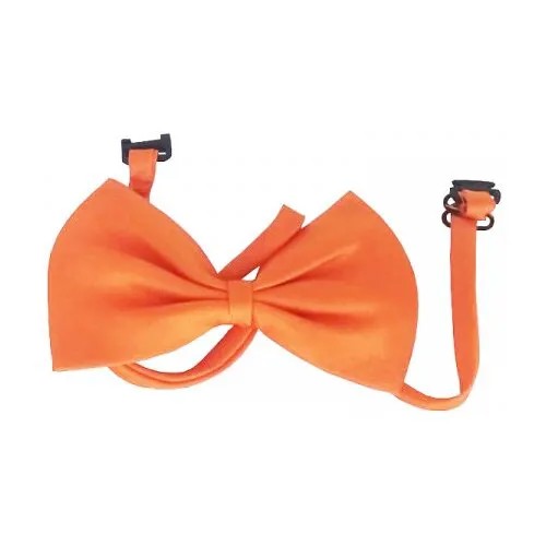 Карнавальный галстук бабочка, цвет оранжевый 10,5x7 см