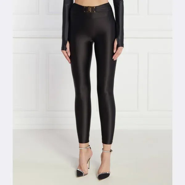 Леггинсы узкого кроя Elisabetta Franchi, черный