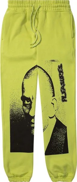 Спортивные брюки Pleasures Backbone Sweatpants 'Green', зеленый