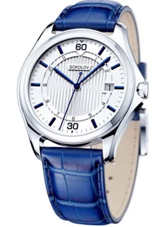 Fashion наручные  мужские часы Sokolov 135.30.00.000.05.02.3. Коллекция Freedom