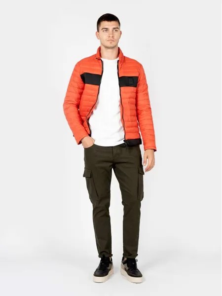 Переходная куртка regular fit Antony Morato, оранжевый
