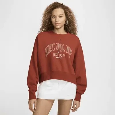 Толстовка Nike Sportswear Phoenix Fleece, цвет Rugged Orange