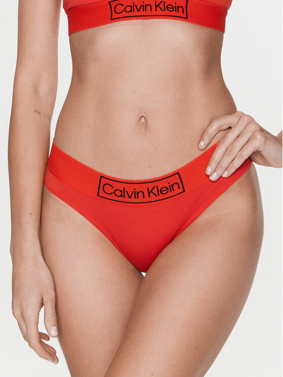 Классические женские трусики Calvin Klein, оранжевый