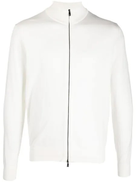 Corneliani кардиган на молнии, белый