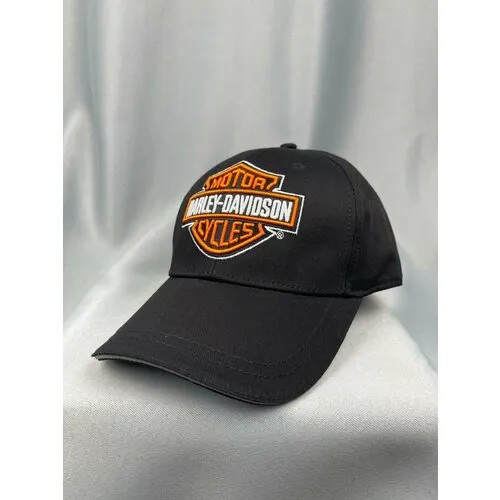 Бейсболка Harley-Davidson Харлей мото кепка, размер one size, черный