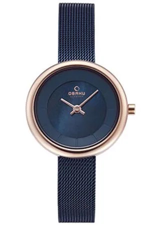 Fashion наручные  женские часы Obaku V146LXVLML. Коллекция Mesh