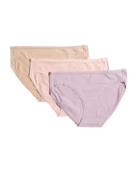 Трусики бикини из 3 шт. из органического хлопка Jockey, розовый