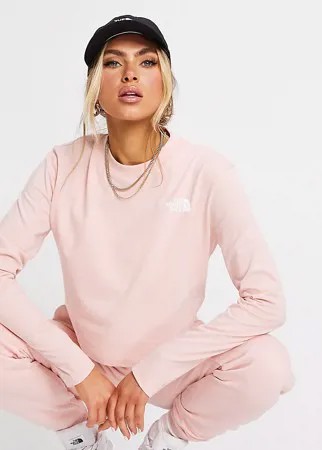 Розовый укороченный лонгслив The North Face Nekku – эксклюзивно для ASOS