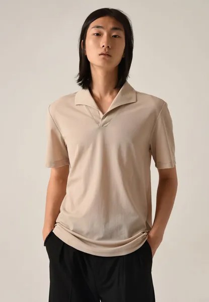 Рубашка-поло SHORT SLEEVE Antioch, цвет beige