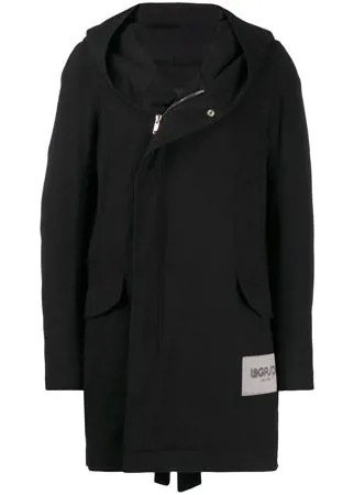 Rick Owens плащ с капюшоном