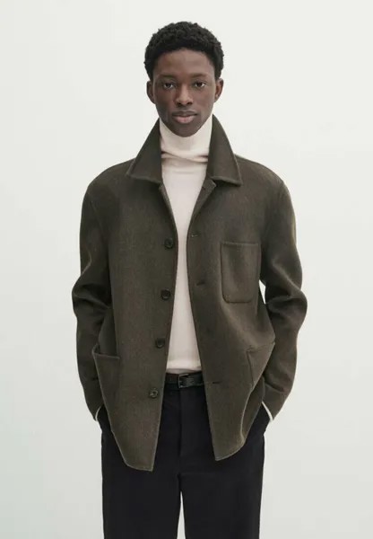 Куртка межсезонная Studio Massimo Dutti, цвет olive