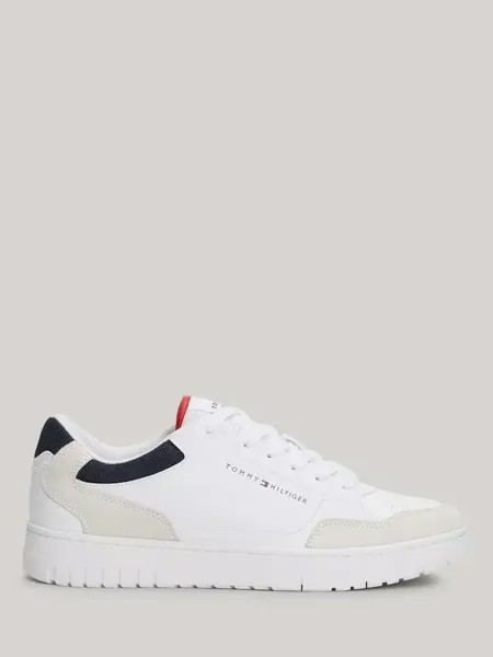 Кроссовки Tommy Hilfiger Mid-Top Leather, белый
