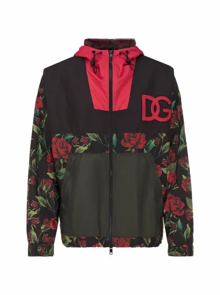 Спортивная куртка с цветочным принтом  Dolce&Gabbana