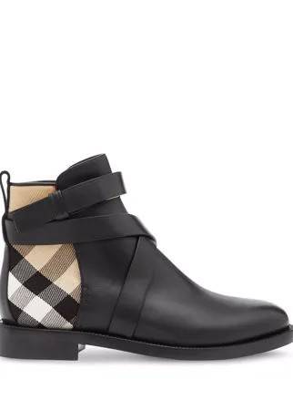 Burberry ботинки в клетку House Check