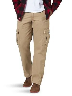 Новые мужские зимние брюки карго на флисовой подкладке Wrangler Мужские размеры цвета хаки