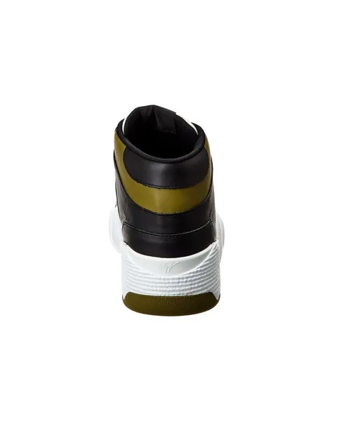 Кожаные кроссовки Giuseppe Zanotti Talon, черный