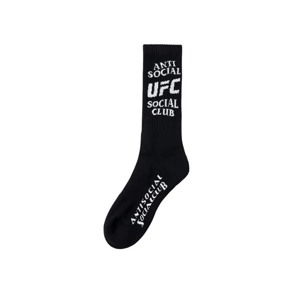 Носки Footwork Anti Social Social Club x UFC, черные