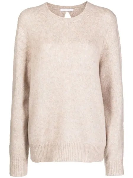 Helmut Lang джемпер с длинными рукавами, розовый