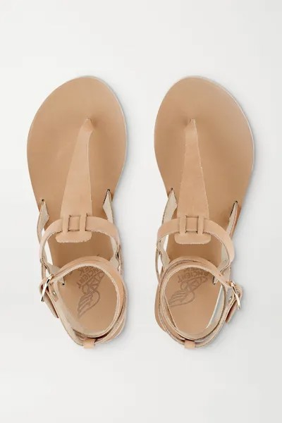 ANCIENT GREEK SANDALS кожаные сандалии Estia, нейтральный