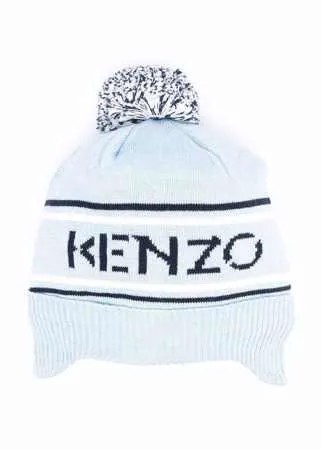 Kenzo Kids шапка бини с вышитым логотипом