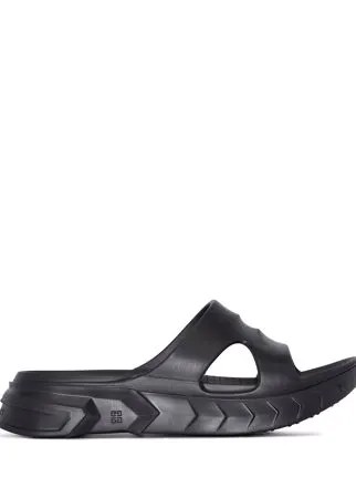 Givenchy однотонные шлепанцы
