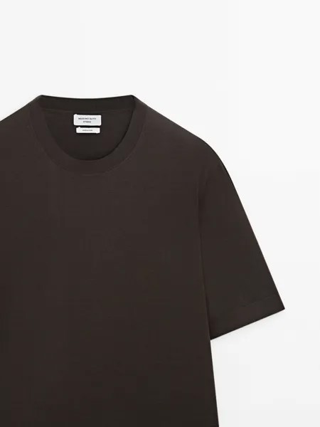 Футболка Massimo Dutti, chocolate