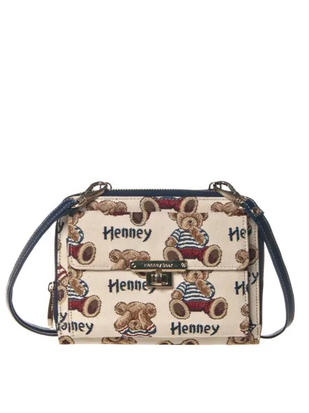 Сумка кросс-боди женская Henney Bear 10064-24hb бежевый