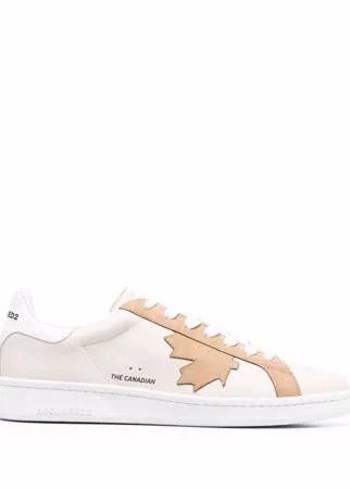 Dsquared2 кеды с нашивкой Maple Leaf