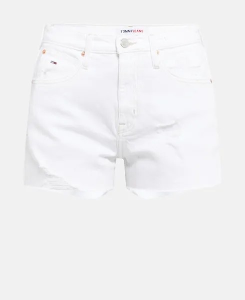Джинсовые шорты Tommy Jeans, белый