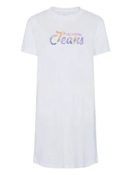 Платье из джерси Oklahoma Jeans, белый