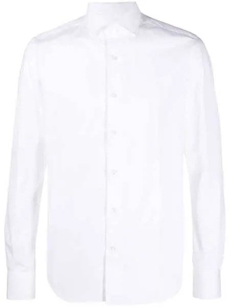 Xacus рубашка узкого кроя с длинными рукавами