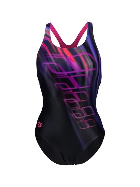 Активный купальник-бралетт Arena SHADING SWIM PRO BACK, черный