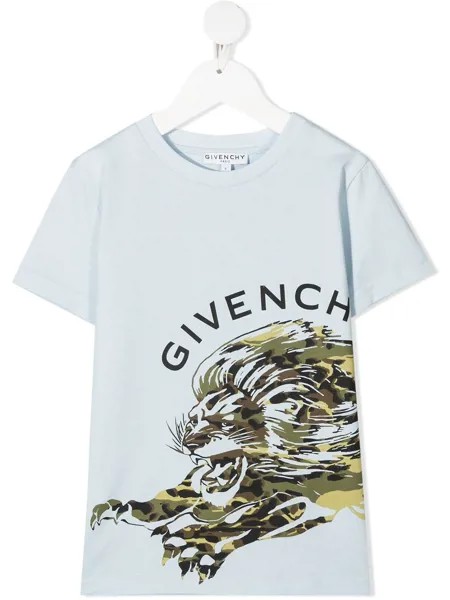 Givenchy Kids футболка с логотипом