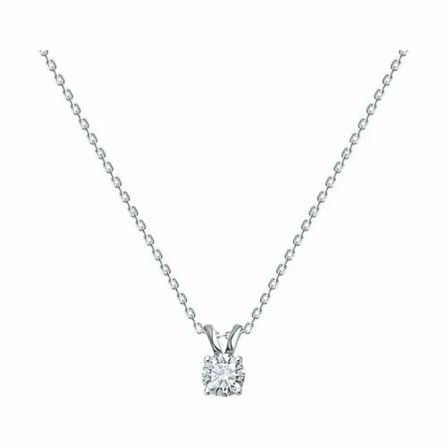 Колье Diamant, белое золото, 585 проба, длина 50 см.