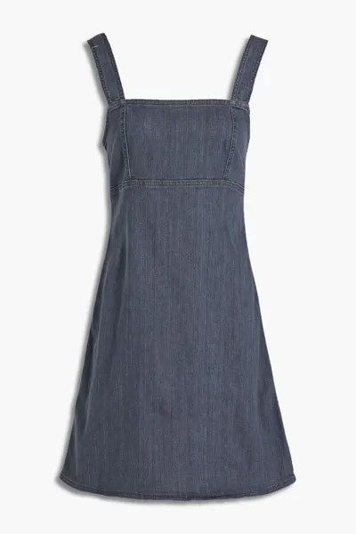 Джинсовое платье мини Paula Rag & Bone, серый