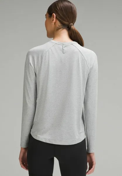 Футболка с длинным рукавом LICENSE TO TRAIN lululemon, серый