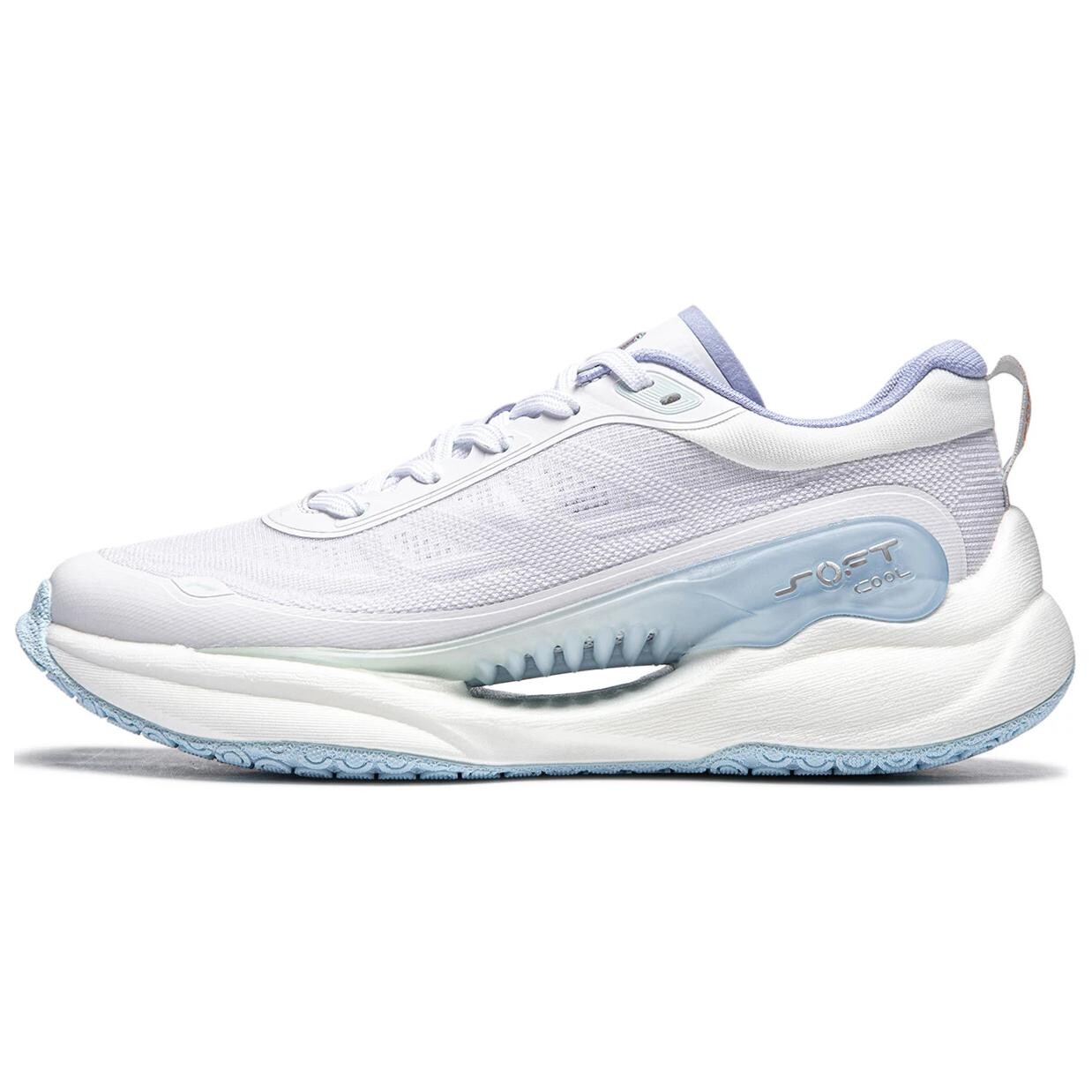Кроссовки LINING Soft COOL Lifestyle Shoes Women's Low-top White, белый