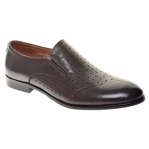 Туфли El Tempo мужские летние, размер 43, цвет коричневый, артикул CH17 170-706-1