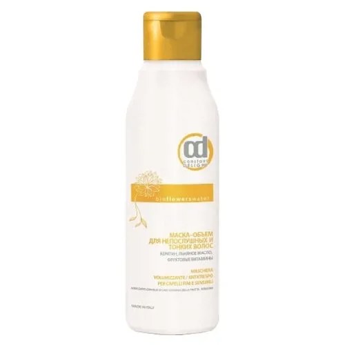 Constant Delight BIO FLOWERS WATER Mask Маска-объем для непослушных тонких волос, 250 мл