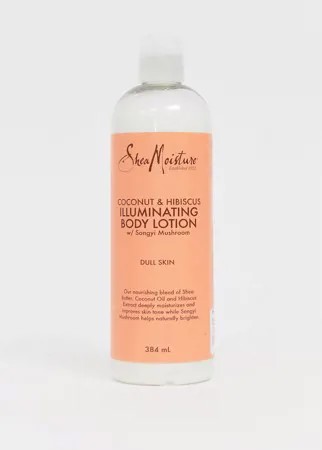 Придающий коже сияние лосьон для тела с экстрактом кокоса и гибискуса Shea Moisture 384 мл-Бесцветный