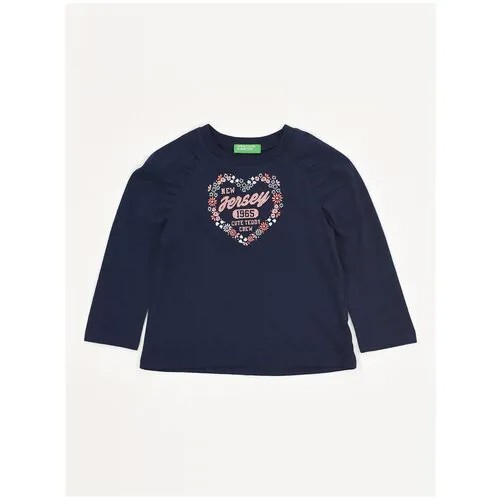 Лонгслив United Colors of Benetton для девочек 22A_3VR5G105K_252_YS
